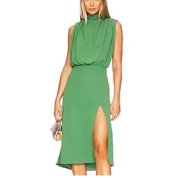 Amanda Uprichard Dresses & Skirts - Amanda Uprichard Emerald Midi Dress